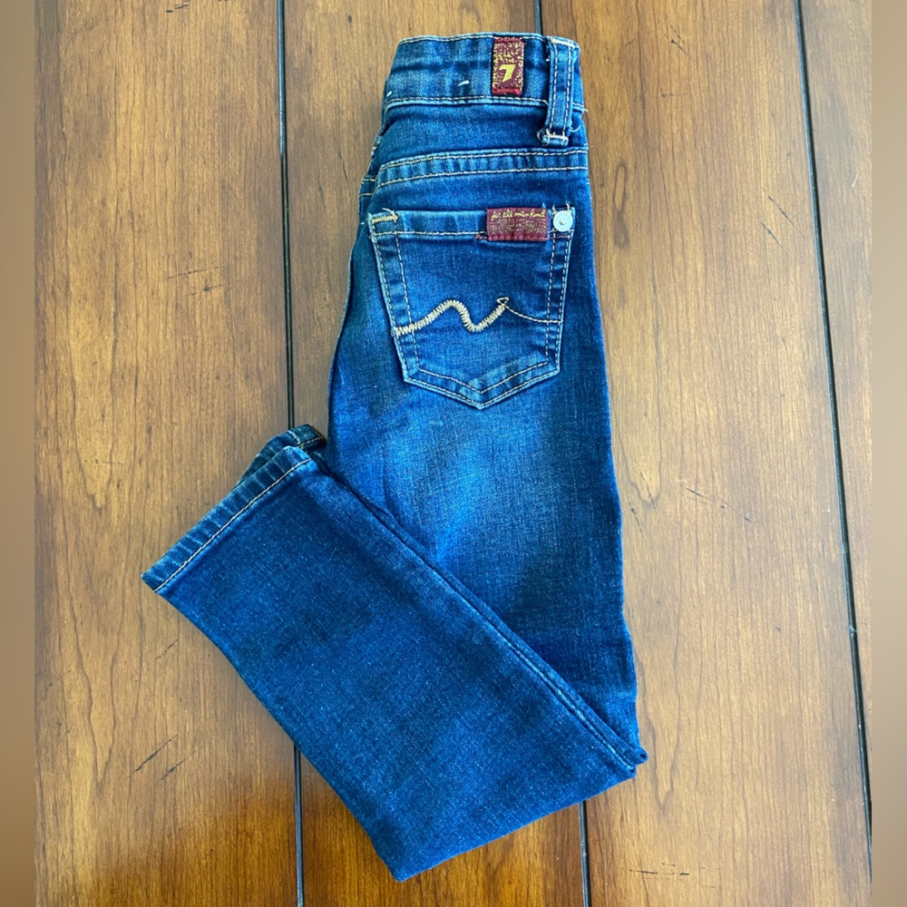 7 For All Mankind girls skinny Jean